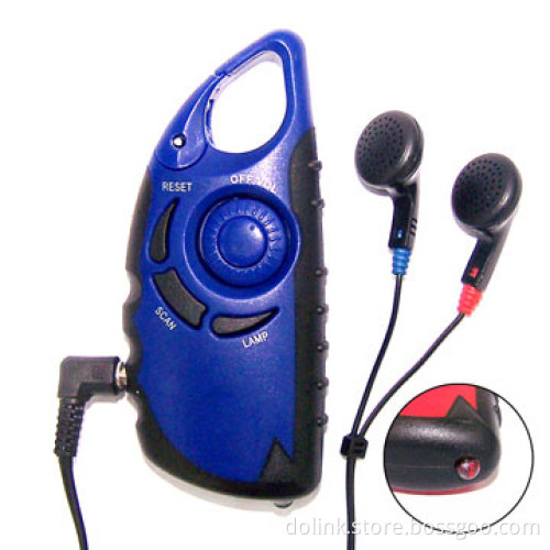 FM Auto Scan Radio with LED Light